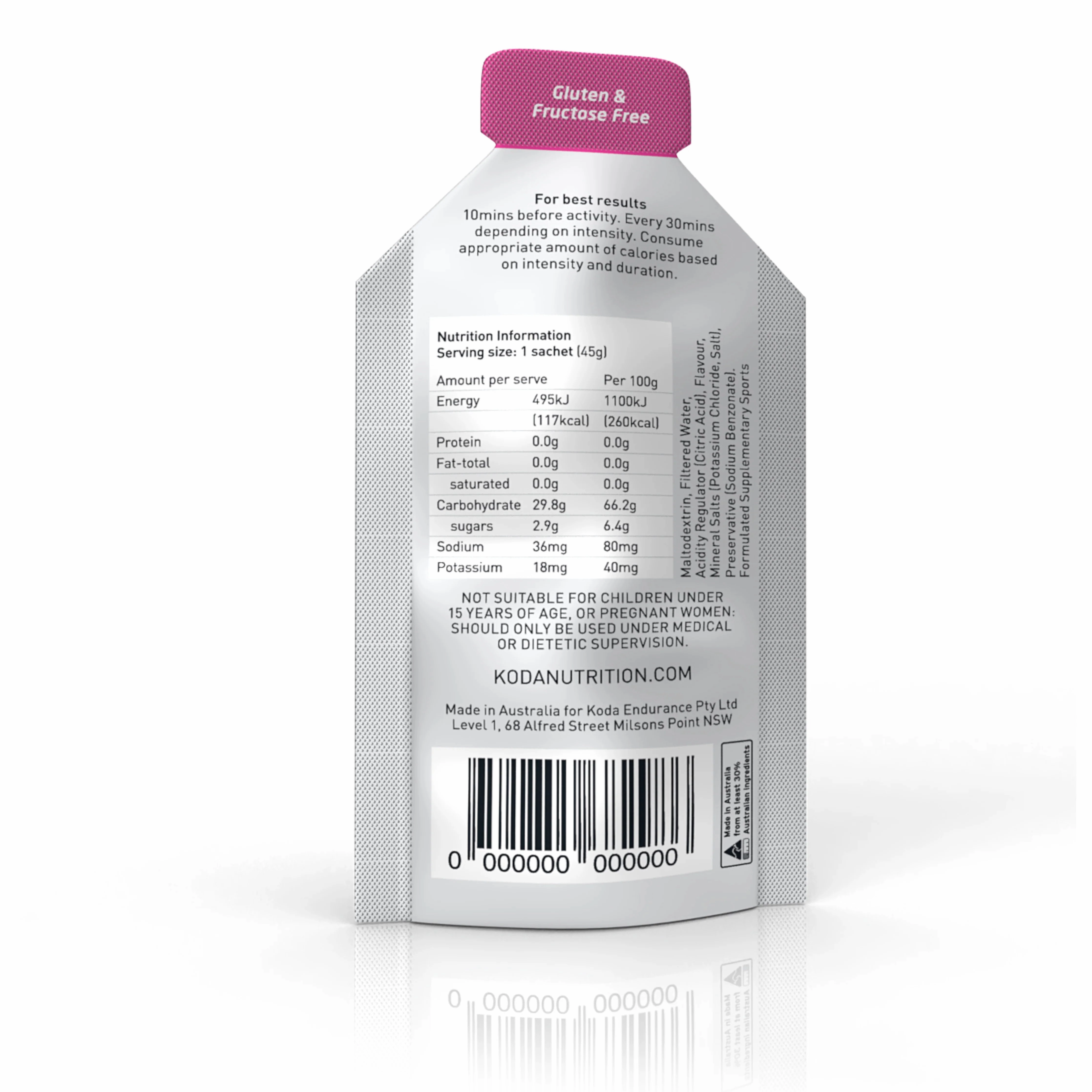 KODA Energy Gel - Wild Berry
