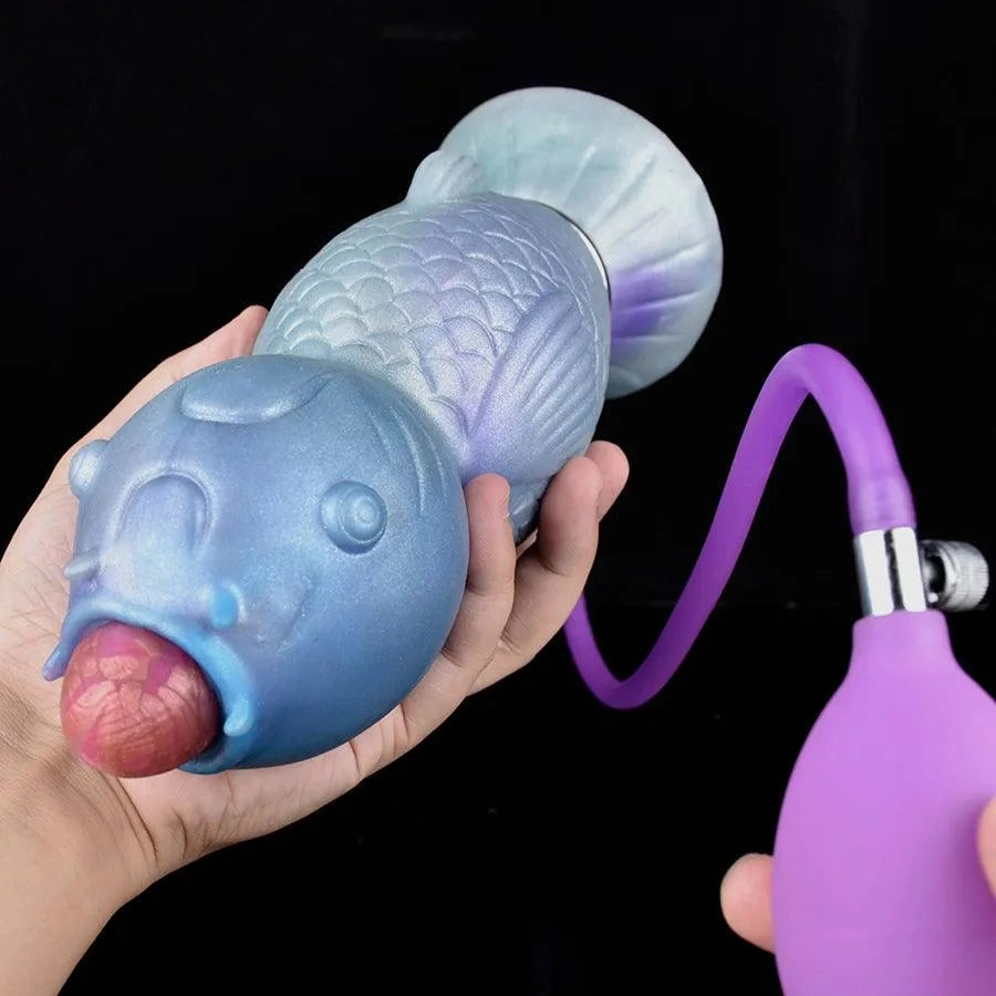 Koi Silicone Ovipositor Dildo Sex Toy