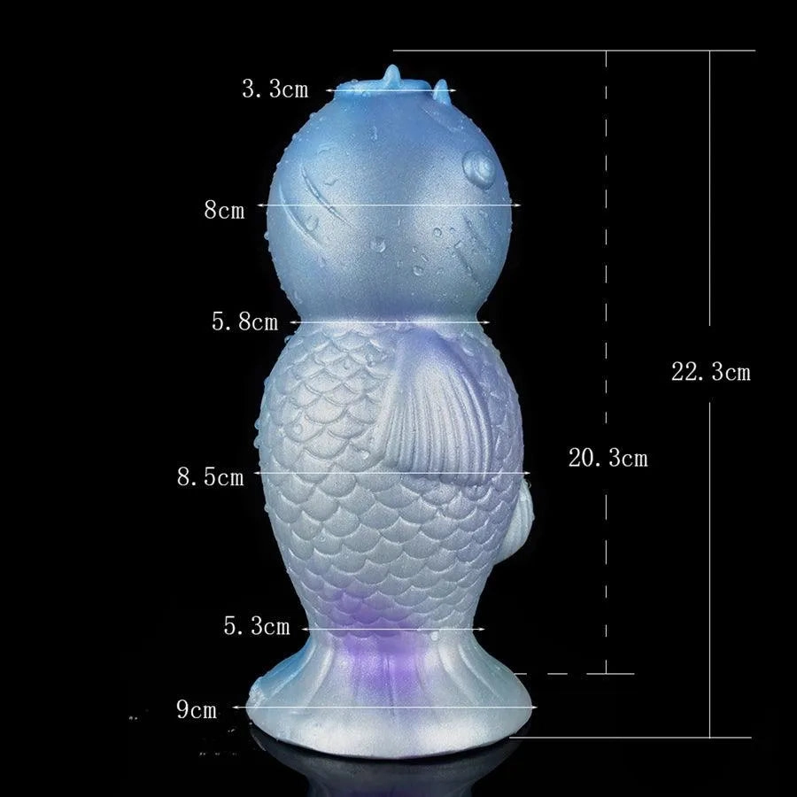 Koi Silicone Ovipositor Dildo Sex Toy