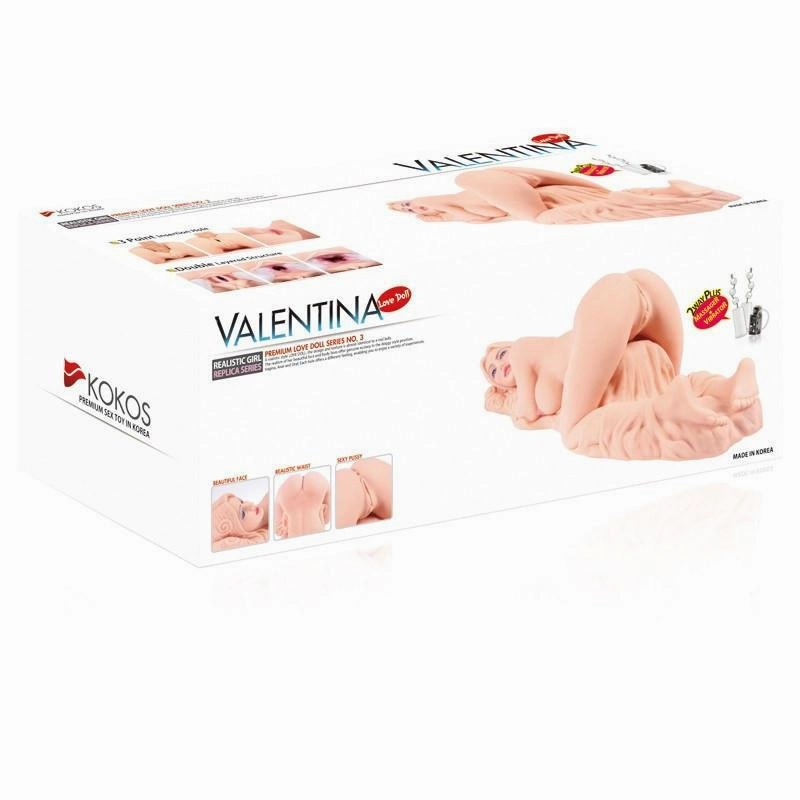 Kokos - Valentina Mini Doll with Vibration Meiki (Beige)