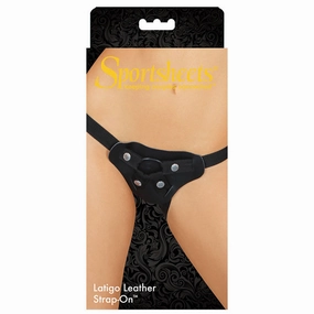 Latigo Leather Strap-on Harness