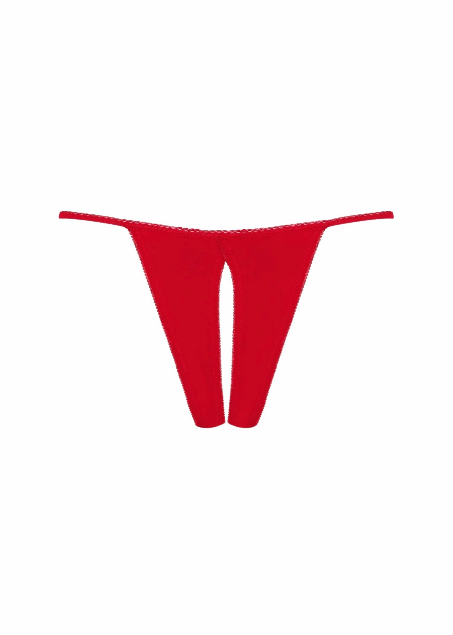 Le Petit Secret Openable Thong (Red)