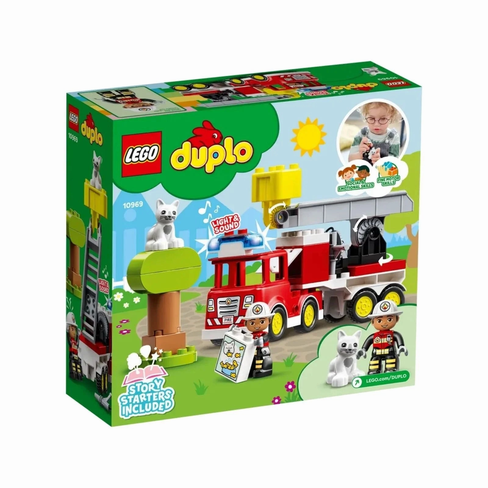 Lego-Town Fire Engine Toy