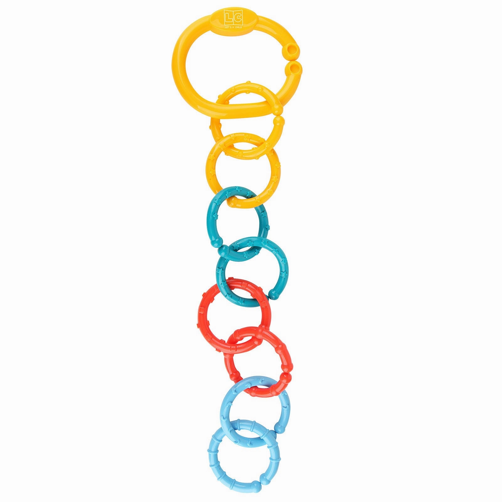 Let's Be Child Ring Rattles Assorted