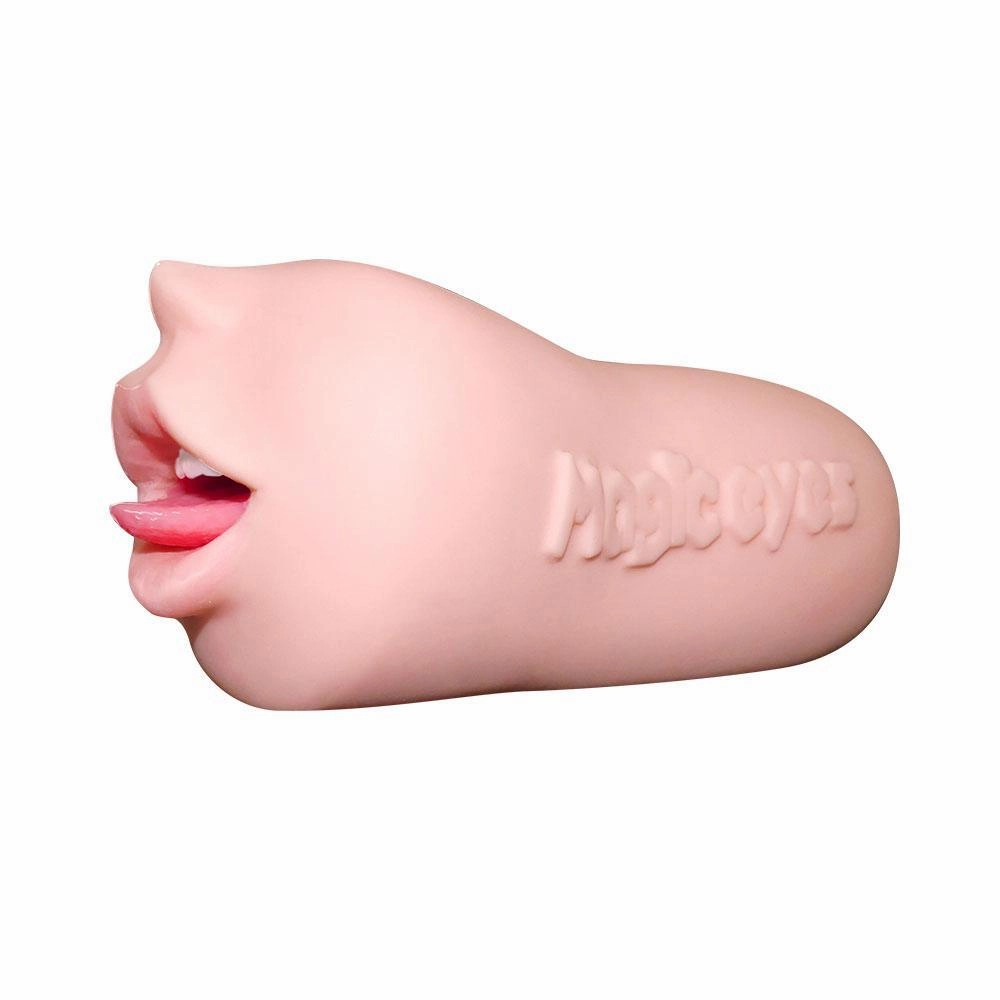 Magic Eyes - Taste of truth La Bocca Della Verita Mouth Masturbator (Beige)