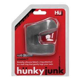 Oxballs -  Huj Hunky Junk Connect Cock Ring with Balltugger (Stone)