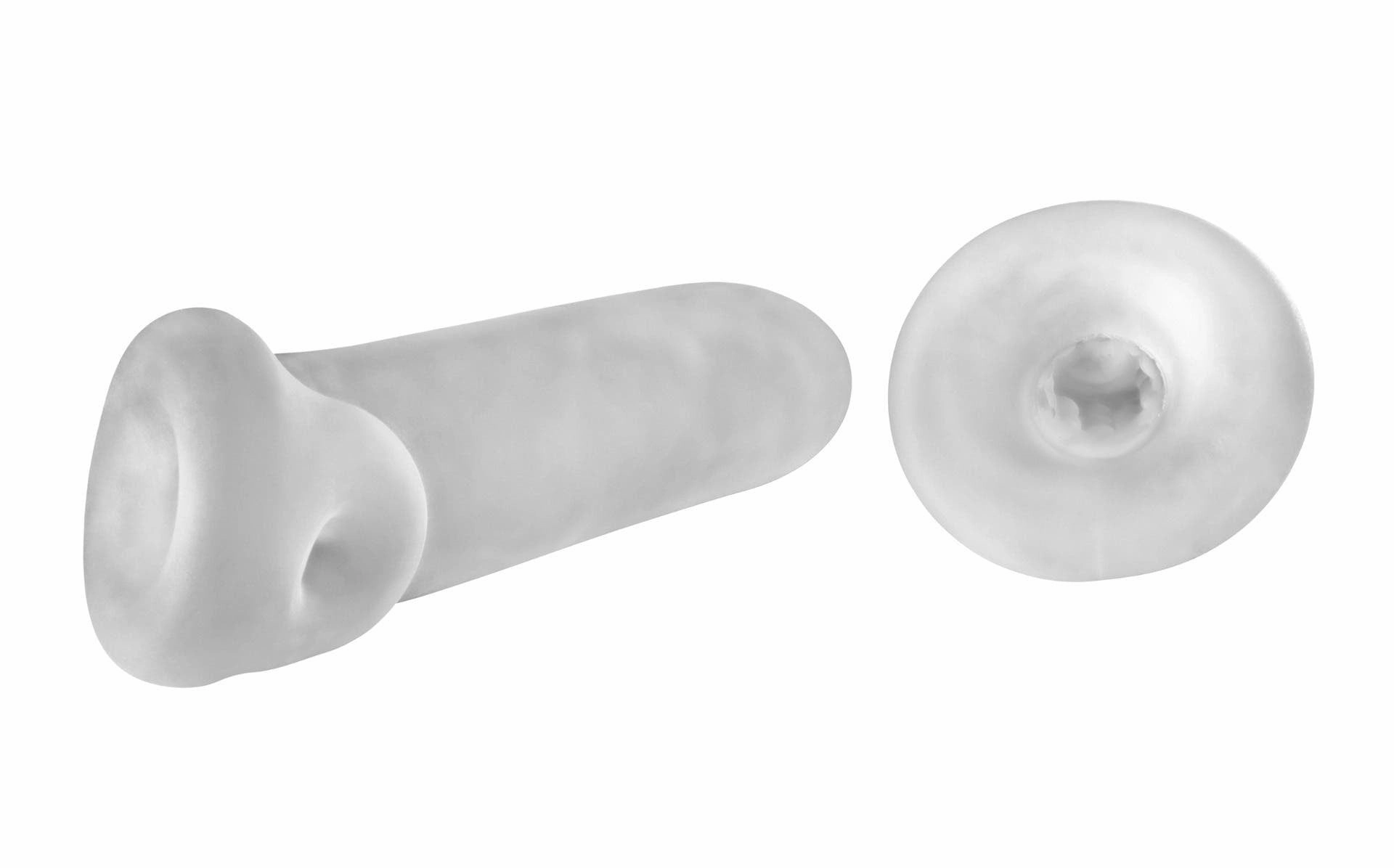 Perfect Fit - Fat Boy Original Sheath Ultra Fat Silaskin Penis Sleeve 7" (White)