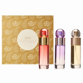 Perry Ellis Women Travel Collection 3 Piece Gift Set