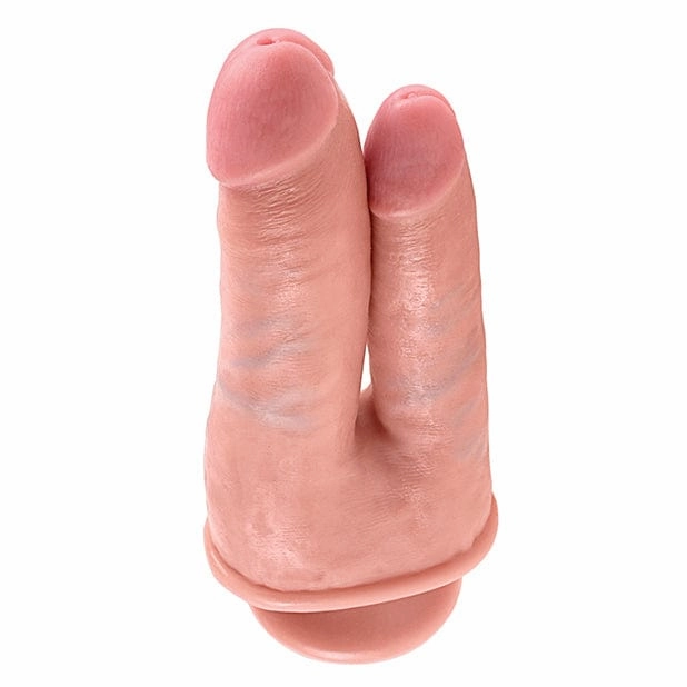 Pipedream - King Cock Double Penetrator Dildo  (Flesh)