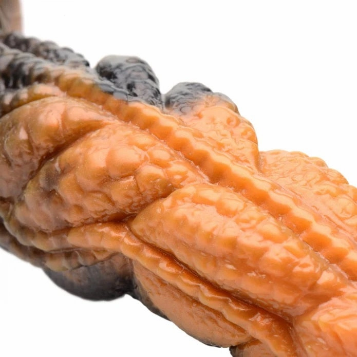 RAVAGER RIPPLED TENTACLE SILICONE DILDO