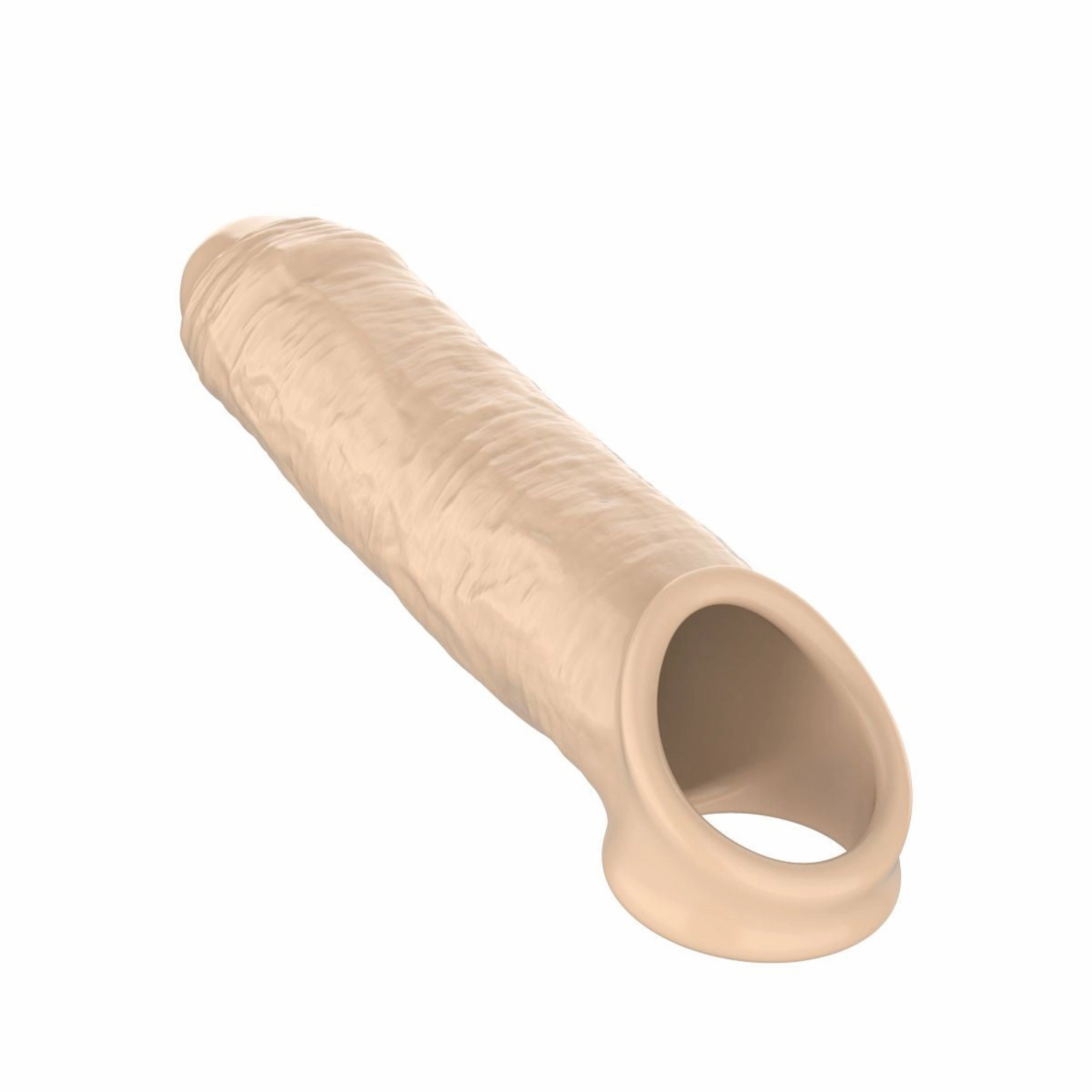 Realistic Uncircumcised Penis Extender - Available in Two Options!