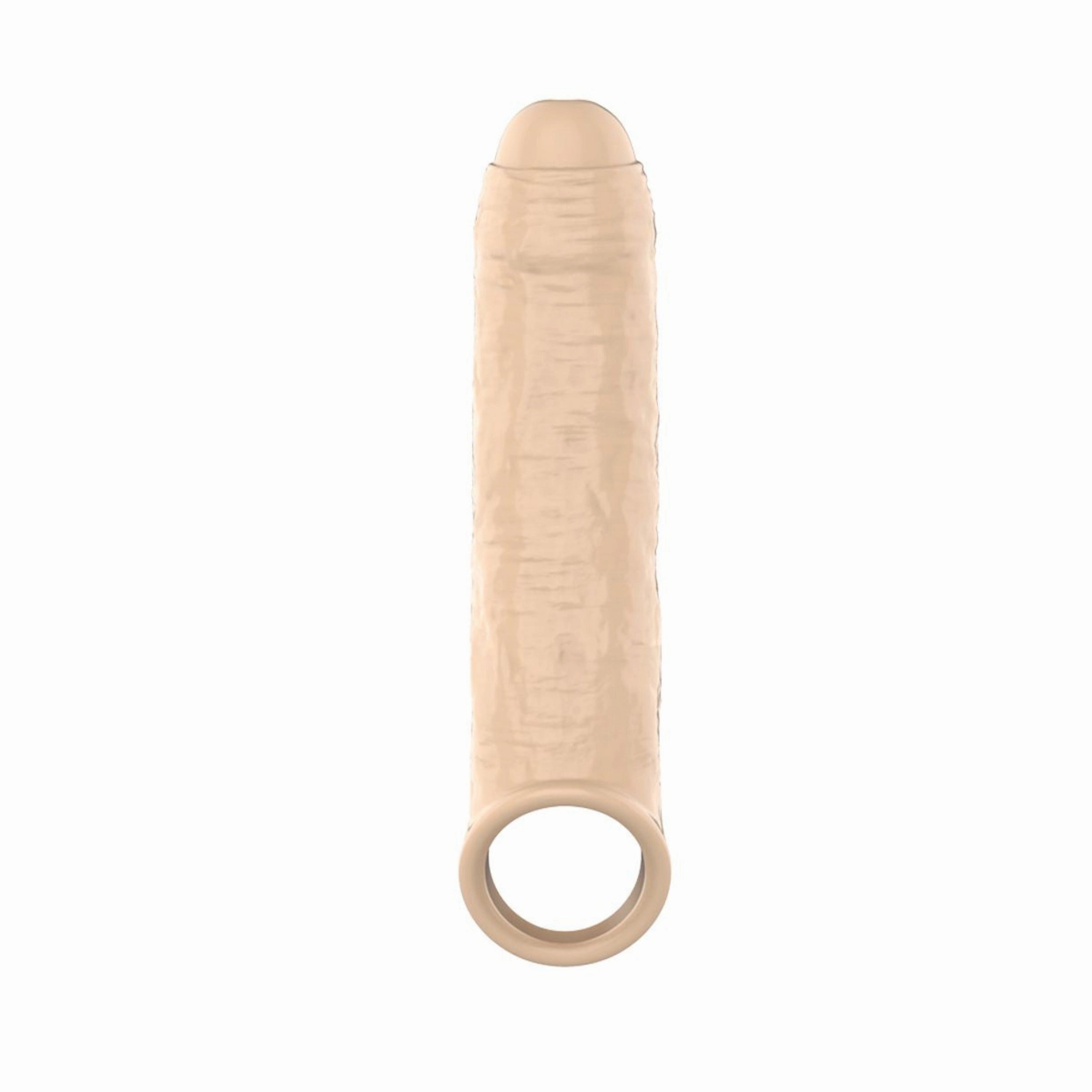 Realistic Uncircumcised Penis Extender - Available in Two Options!