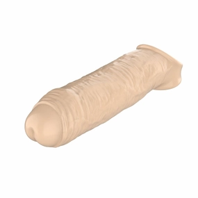 Realistic Uncircumcised Penis Extender - Available in Two Options!