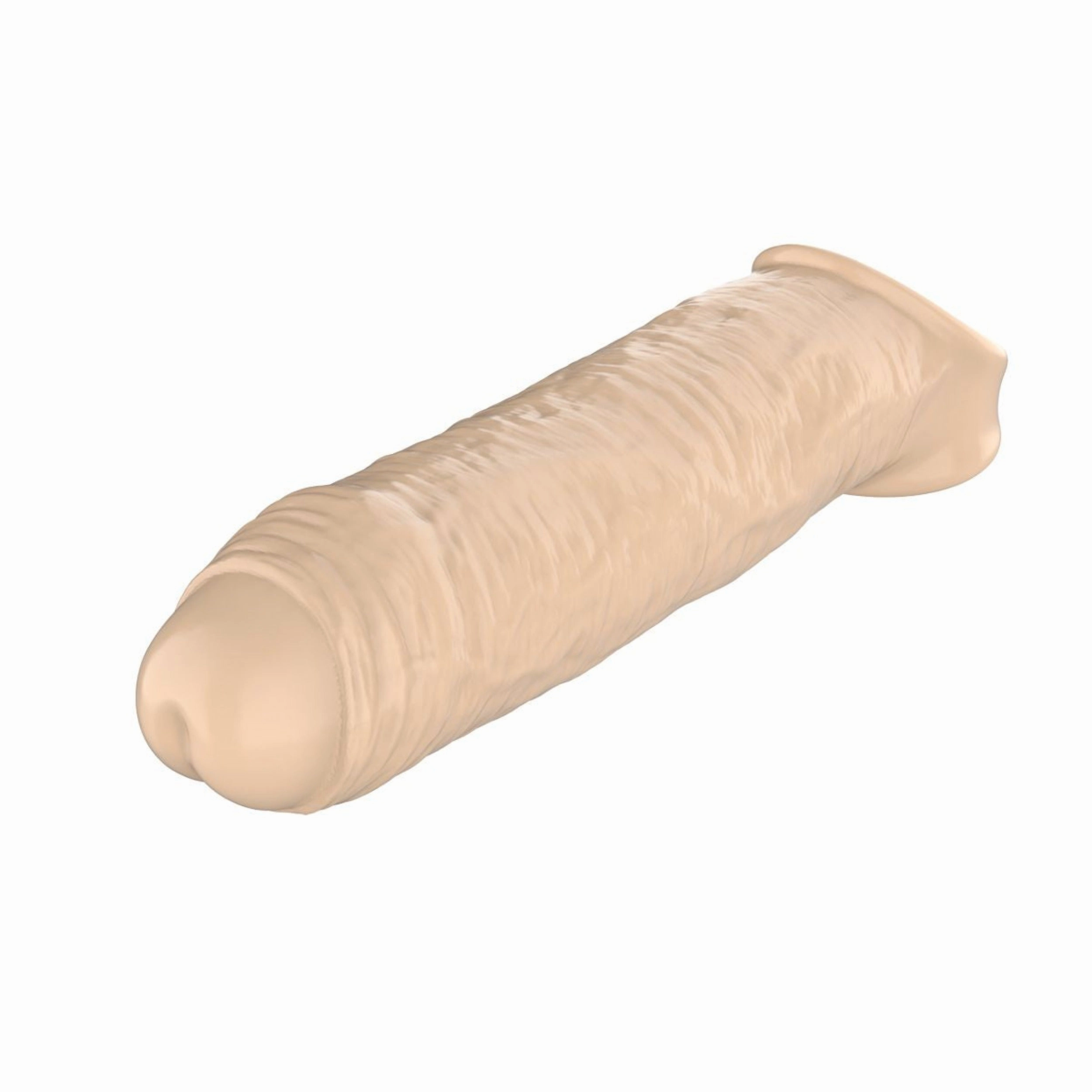 Realistic Uncircumcised Penis Extender - Available in Two Options!