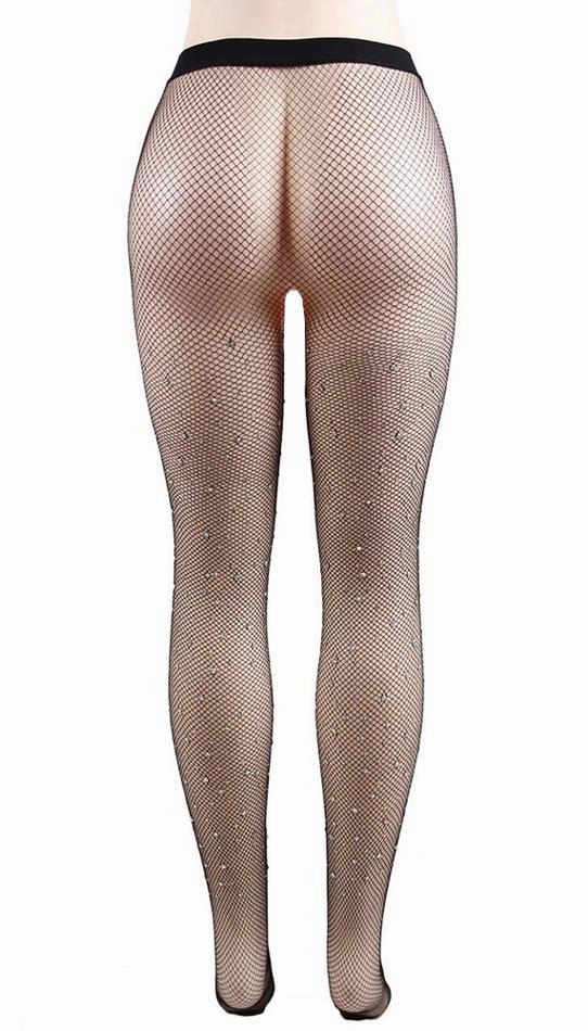 Rhinestone Pantyhose - One Size Fits Most