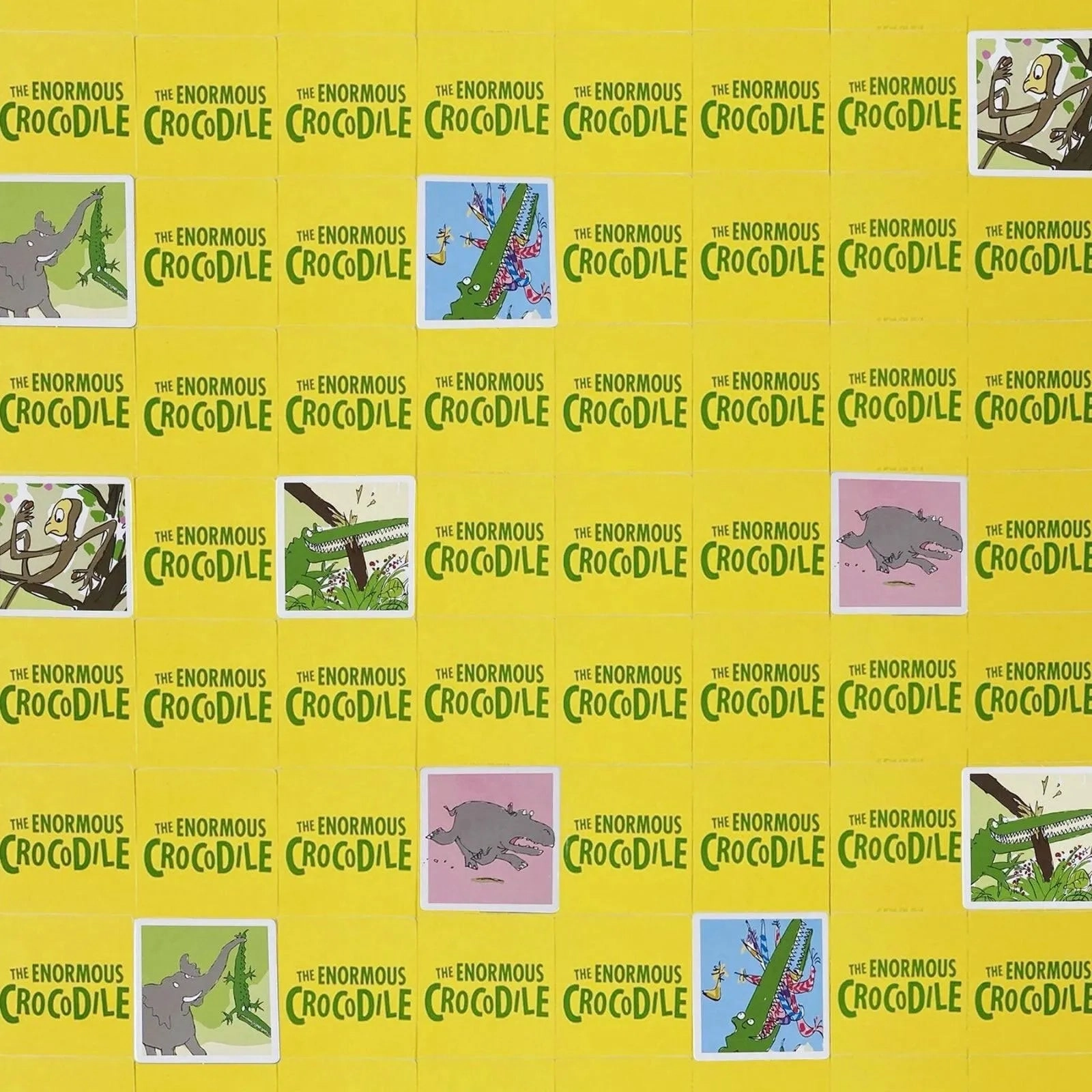 Roald Dahl Enormous Crocodile Memory Game