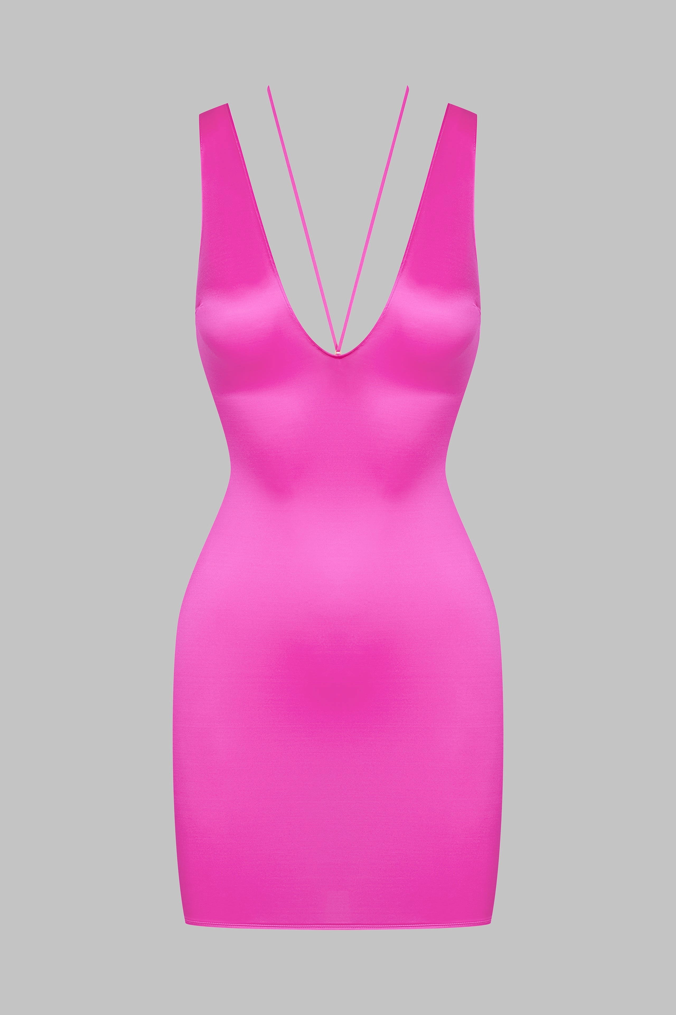 Short V-neck dress - French Kiss