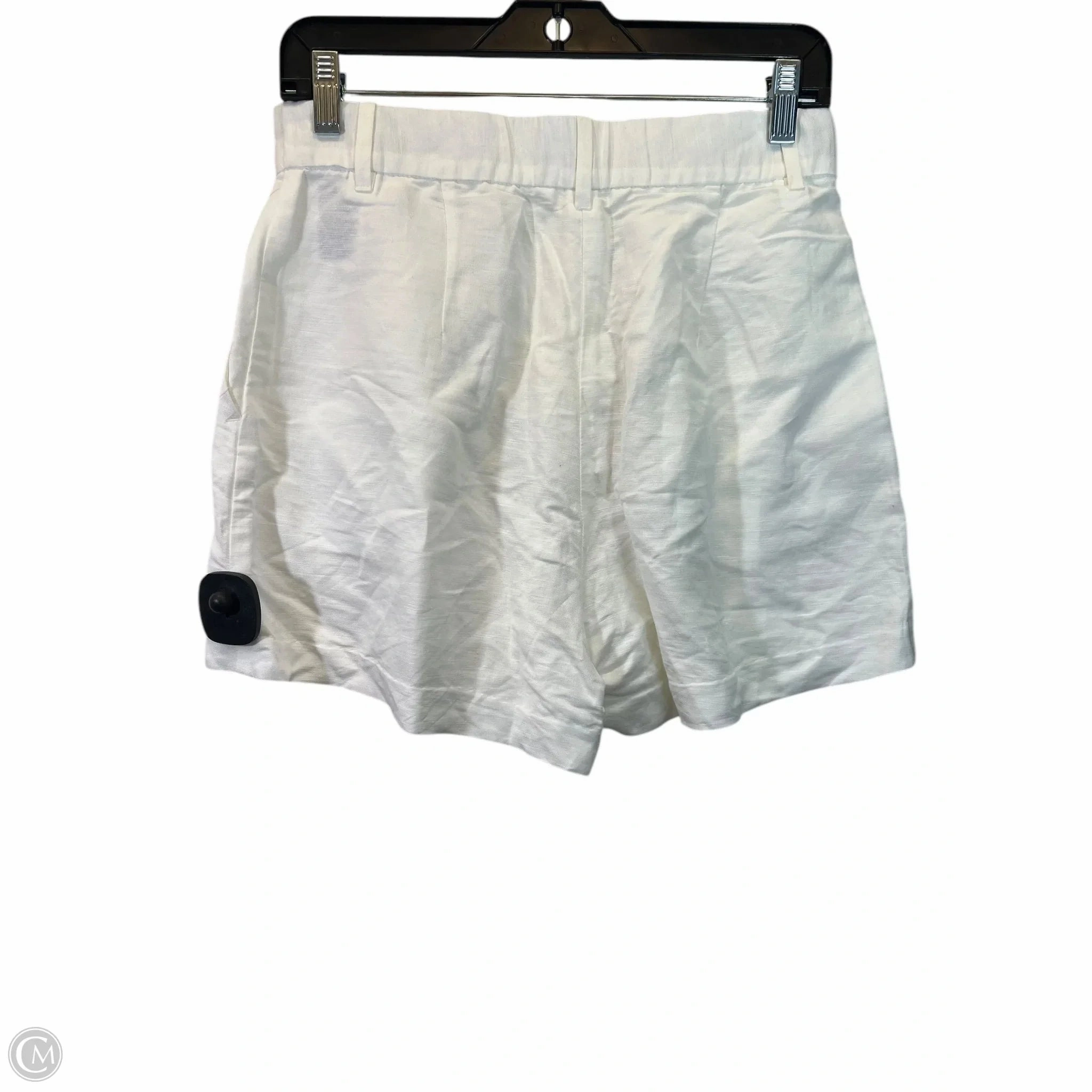 Shorts By H&m In Cream, Size: 6
