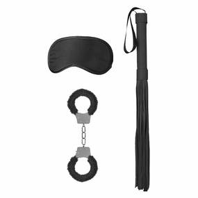 Shots - Ouch BDSM Beginners Introductory Bondage Starter Kit #1 (Black)