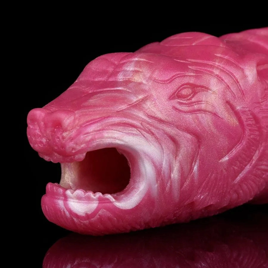Silicone Dragon Cock Girth Sleeve for Men