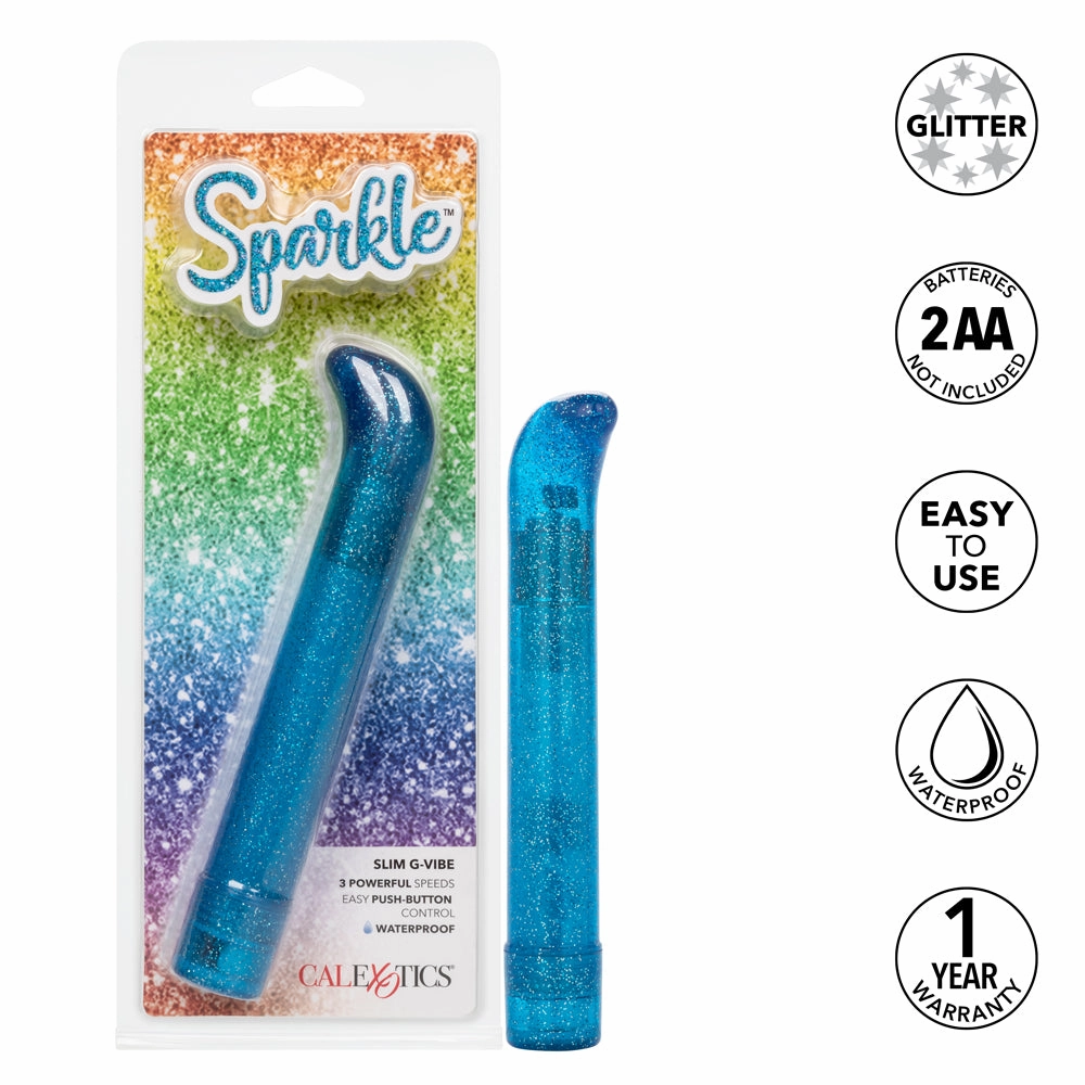 Sparkle 3-Speed Waterproof Slim G-Vibe