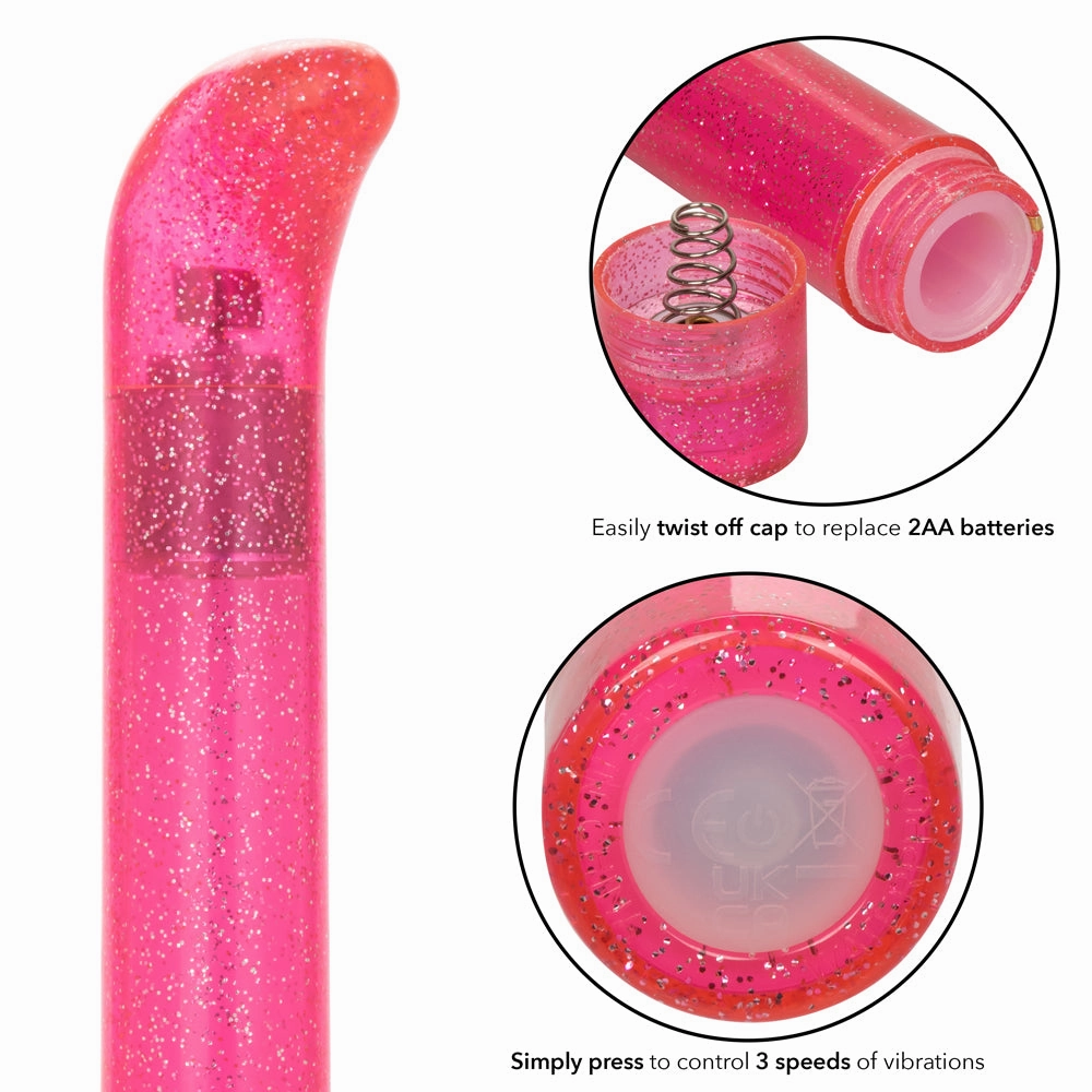 Sparkle 3-Speed Waterproof Slim G-Vibe