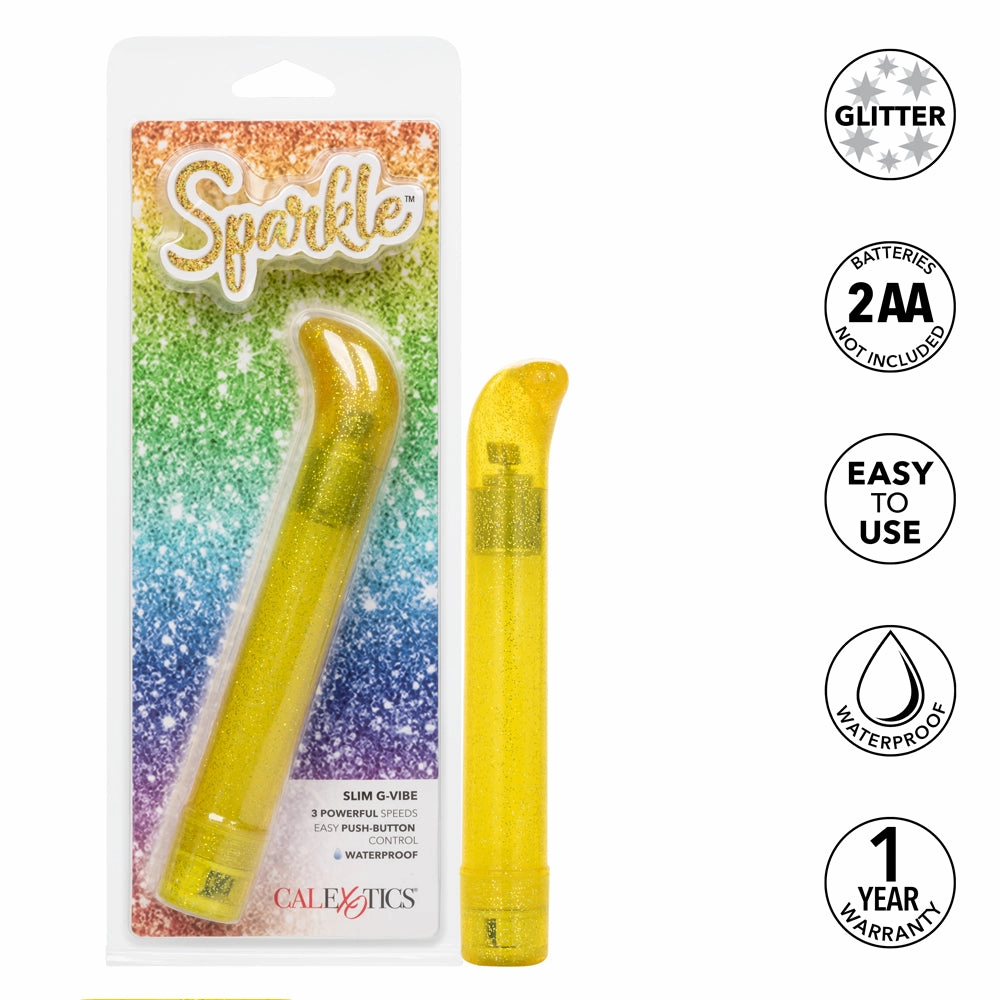 Sparkle 3-Speed Waterproof Slim G-Vibe