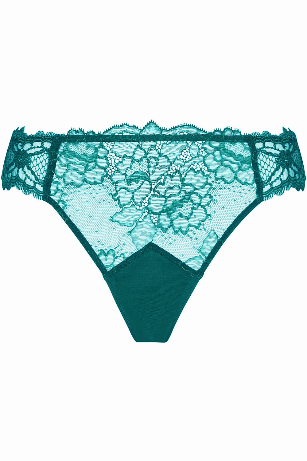 Sublime En Dentelle Italian Brief in Green