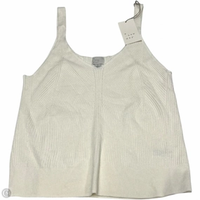 Tank Top By A New Day In Cream, Size: L