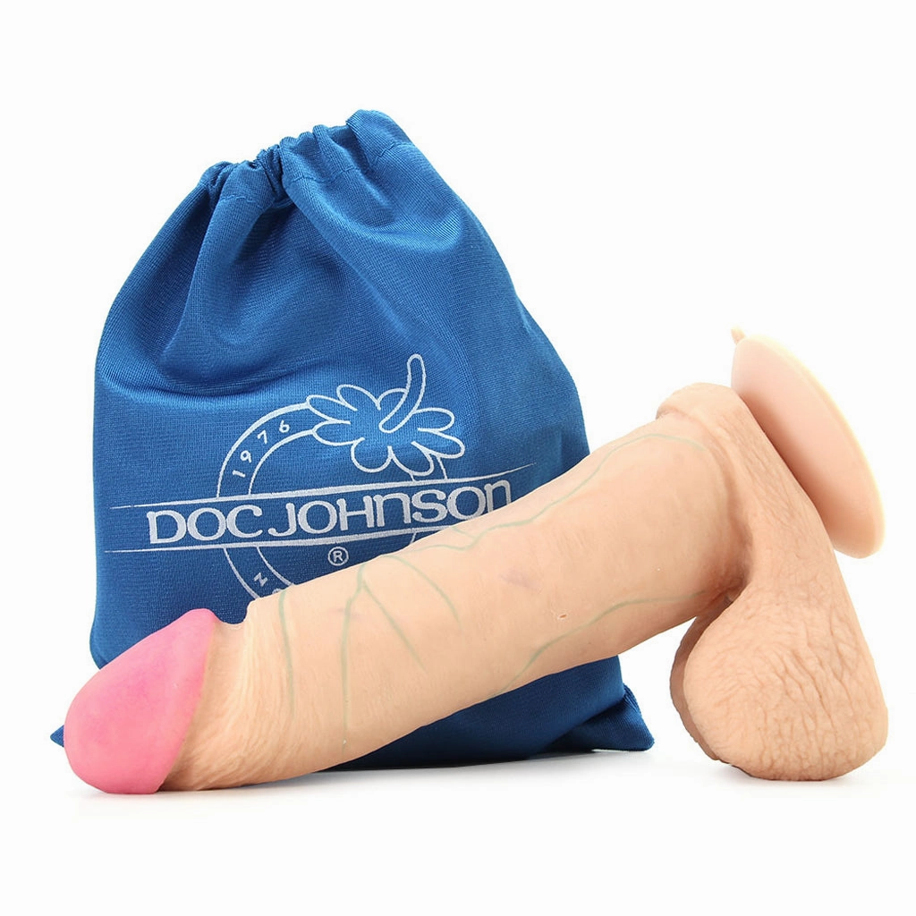 The Realistic ULTRASKYN 8 Inch Cock in White