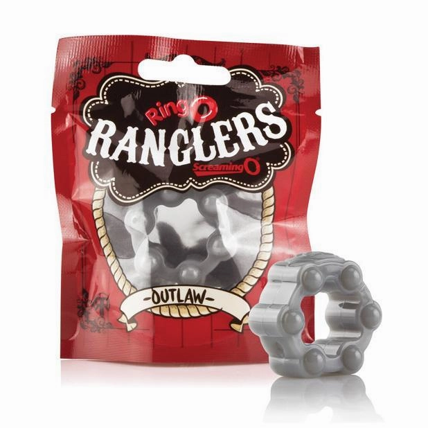 The Screaming O - Ring O Ranglers Outlaw Silicone Cock Ring (Grey)
