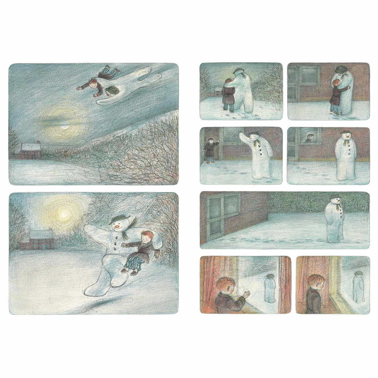 The Snowman Board Book