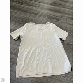 Top Short Sleeve By White Stag In Cream, Size: Xl