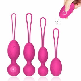 Vibrating Ben Wa Balls with Remote