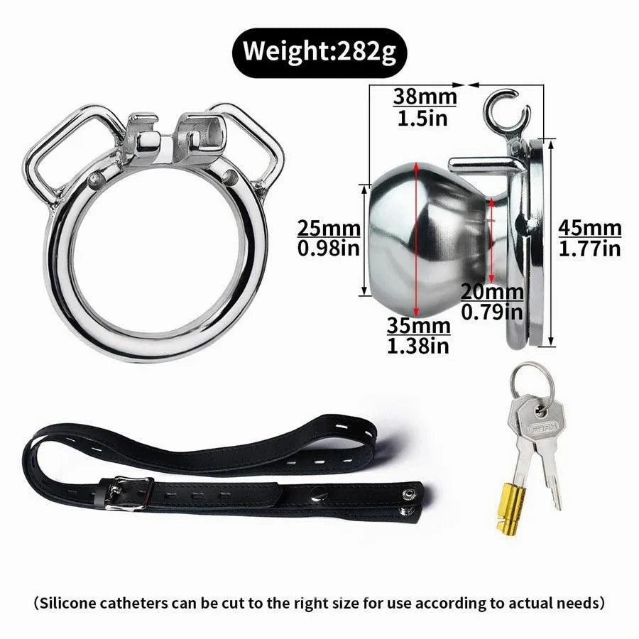 Wearable Flat Chastity Cage